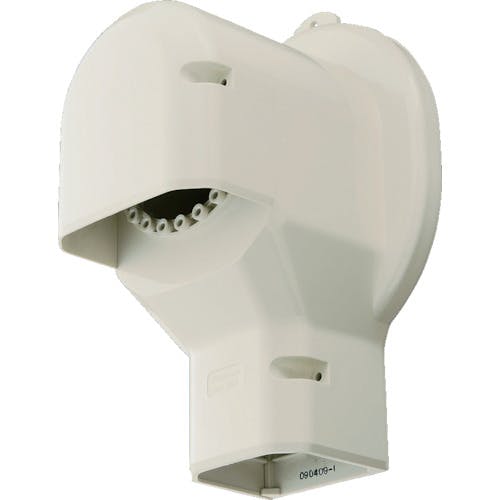 【CAINZ-DASH】パナソニックエレクトリックワークス社 壁面取出しカバーＰタイプ　排じん＆換気機能付きエアコン用　ブラウン DAS2604A【別送品】