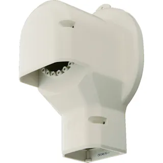 【CAINZ-DASH】パナソニックエレクトリックワークス社 壁面取出しカバーPタイプ 排じん&換気機能付きエアコン用 ブラウン DAS2604A【別送品】