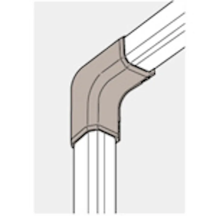 【CAINZ-DASH】パナソニックエレクトリックワークス社 フラットエルボ ホワイト DAS3060S【別送品】