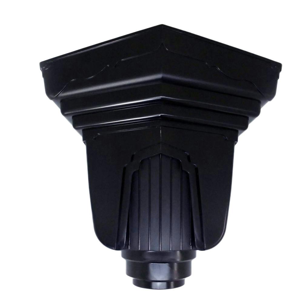 【Ｃ】雨雫様お取り置き 飾り集水器すかし 105 KQ6748HC 黒 | 建築資材 通販 | ホームセンター