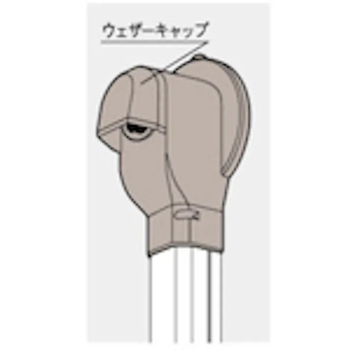 【CAINZ-DASH】パナソニックエレクトリック 壁面取出しカバー 排じん&換気機能付きエアコン用 アイボリー DAS2805W【別送品】