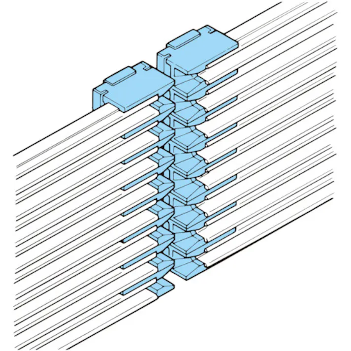 【CAINZ-DASH】パナソニックエレクトリックワークス社 ガイドキャップ(直角用) 8P用 DH5838K【別送品】