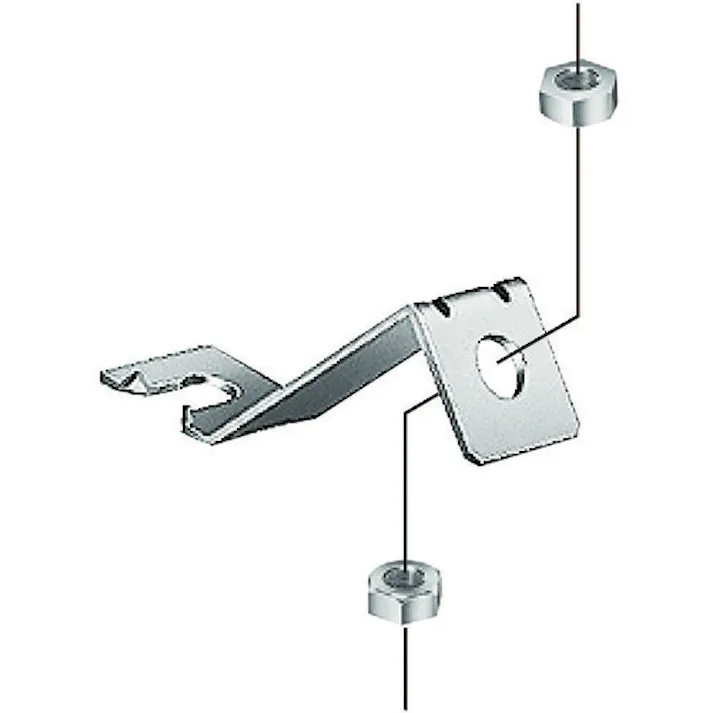 【CAINZ-DASH】パナソニックエレクトリックワークス社 吊りボルト振れ止め金具 片側用 DLEF3【別送品】