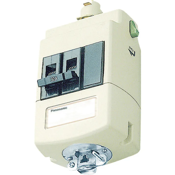 【CAINZ-DASH】パナソニックエレクトリックワークス社 ブレーカ付ターミナルプラグ3型2P20A DH24825K1【別送品】