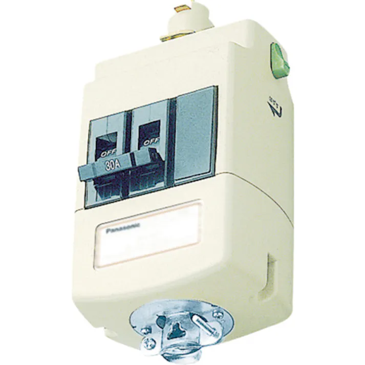 【CAINZ-DASH】パナソニックエレクトリックワークス社 ブレーカ付ターミナルプラグ3型2P30A DH24835K1【別送品】