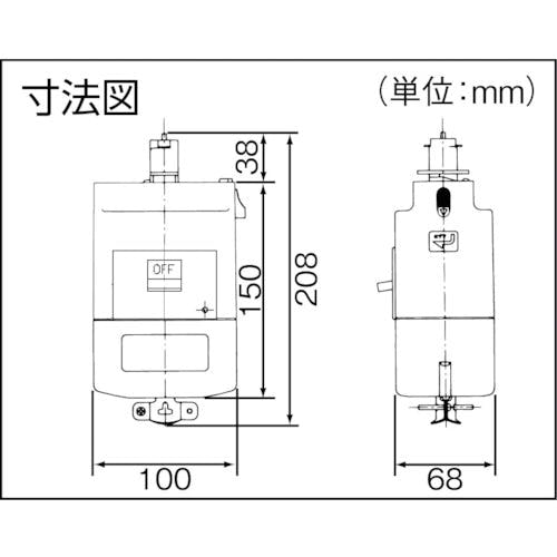 お取り寄せ】Panasonic/モータブレーカ付プラグ 5.5kW用/DH24878K1-