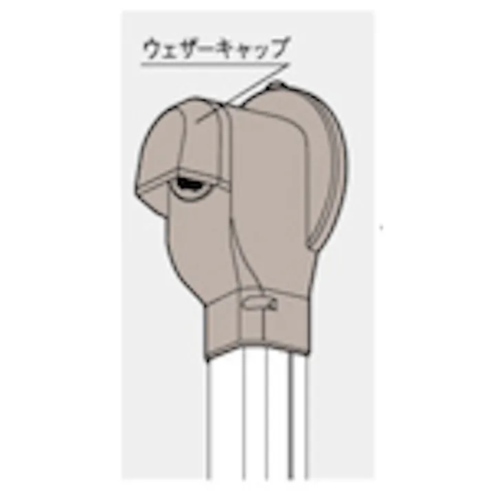 【CAINZ-DASH】パナソニックエレクトリックワークス社 壁面取出しカバーPタイプラージ 排じん&換気機能付エアコン用 DAS2806S【別送品】