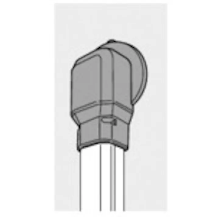 【CAINZ-DASH】パナソニックエレクトリックワークス社 壁面取出しカバーPタイプラージ DAS2808A【別送品】