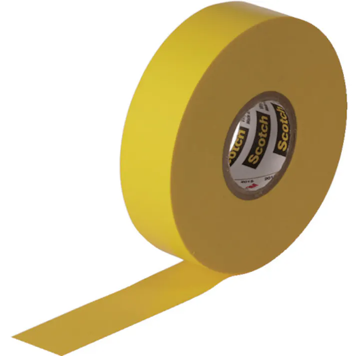 【CAINZ-DASH】スリーエム ジャパン電力マーケット事業部 ビニールテープ 35 黄 19mmX20m 35 YEL【別送品】
