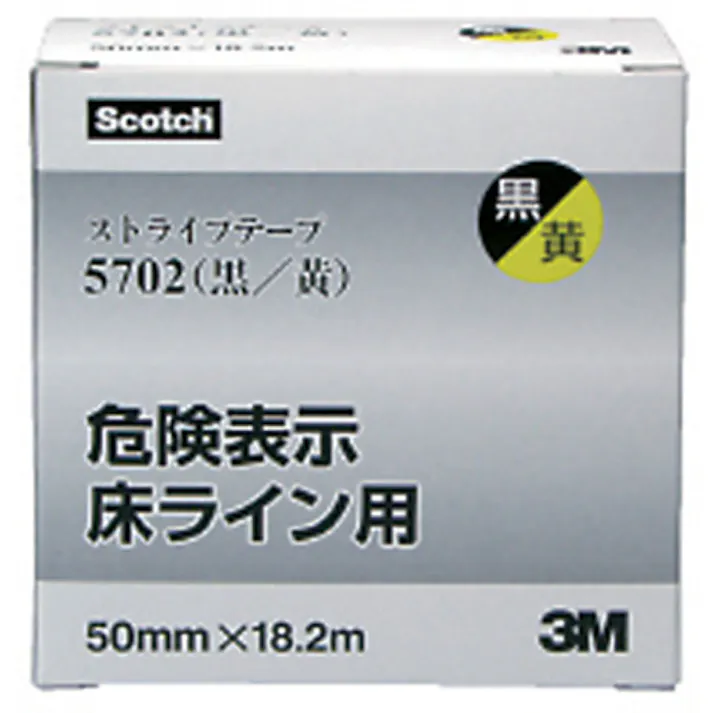 【CAINZ-DASH】スリーエム ジャパンテープ・接着剤製品事業部 ストライプテープ 5702 50mmX18.2m R 5702 50X18 R【別送品】