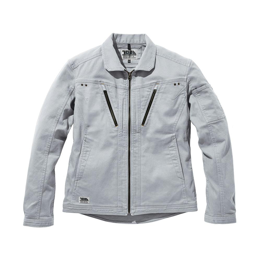 寅壱 長袖ブルゾン シルバーグレー LL 3620-124-37