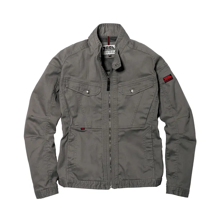 寅壱 ライダース ジャケット ディープグレー L 9530-554-47