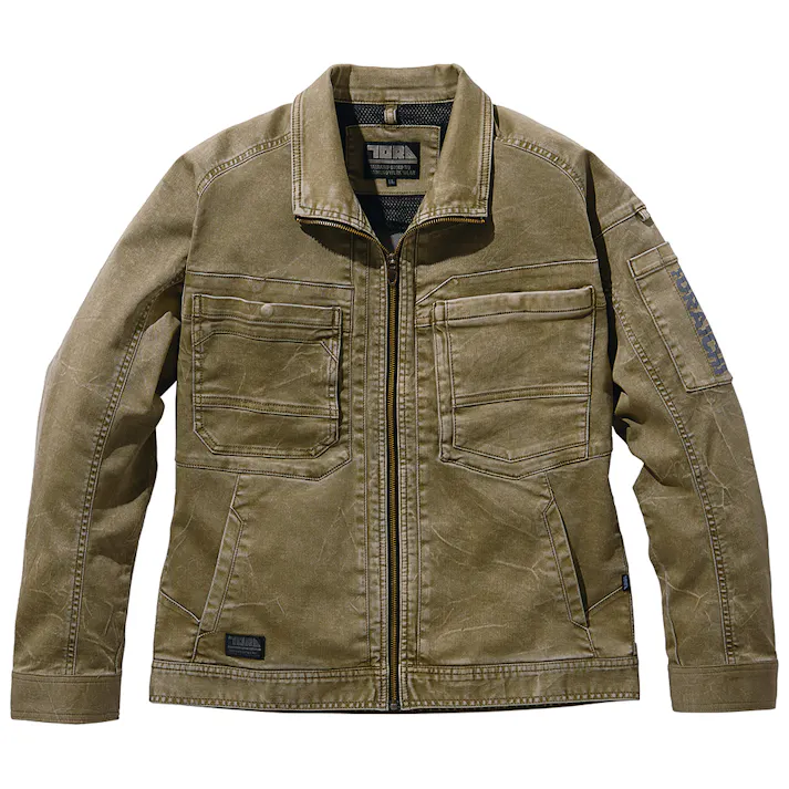 寅壱 ジャケット ベージュ LL 3550-124-1