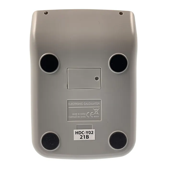 やさしい電卓 セミディスクタイプ HDC-Y02
