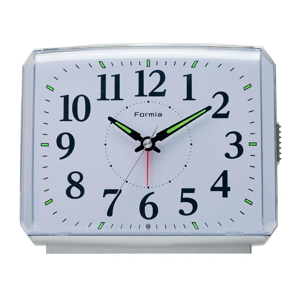 保土ヶ谷電子販売 フォルミア 目覚し時計 HT-A023W-WH | 時計 