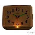保土ヶ谷電子販売 フォルミア 目覚し時計 HT-A023W-WH