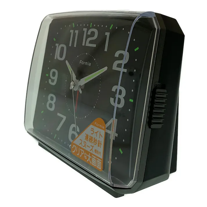 フォルミア 目覚し時計 HT-A023WBK