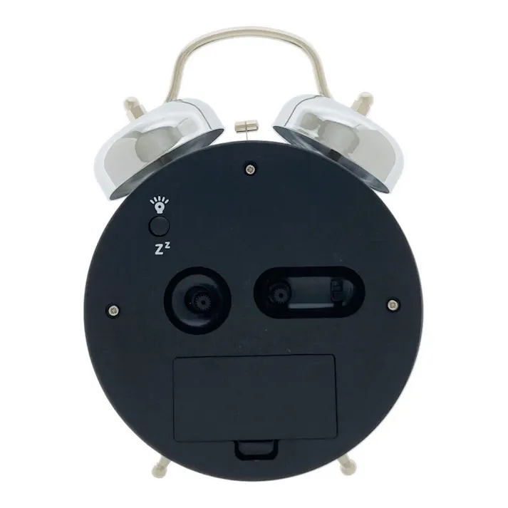 フォルミア 目覚まし時計 シルバー HT-A037W-SV