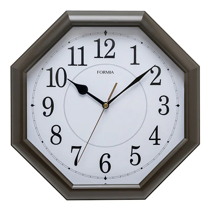 フォルミア 掛時計 ブラウン HWC-019W-BR