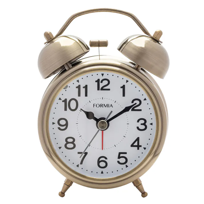フォルミア 目覚まし時計 ゴールド HT-A046W-G