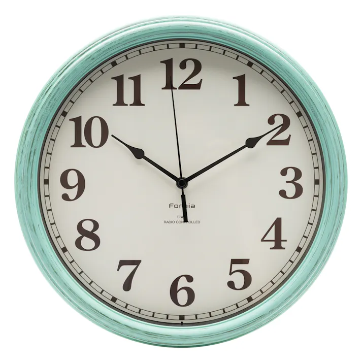 フォルミア インテリア掛時計 グリーン HIC-011RC-GN