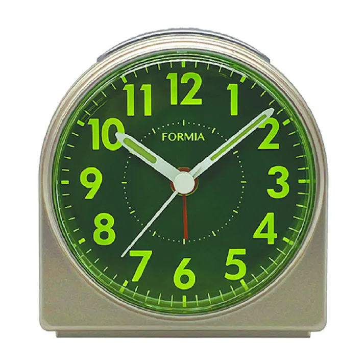 フォルミア アナログ目覚まし時計 HT-A048W-G