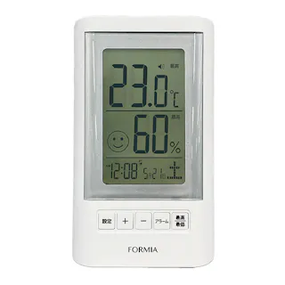フォルミア デジタル温湿度計 HO-005