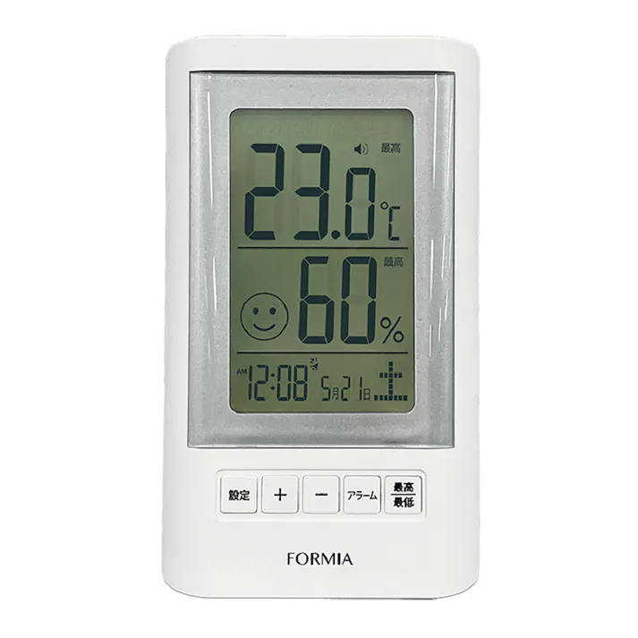 フォルミア デジタル温湿度計 HO-005