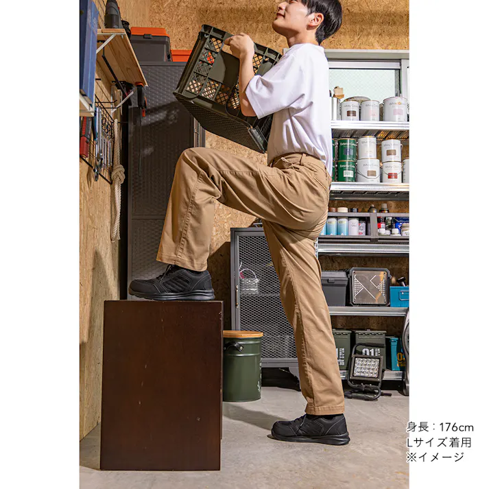 EDW ワークチノパンツ ベージュ LL