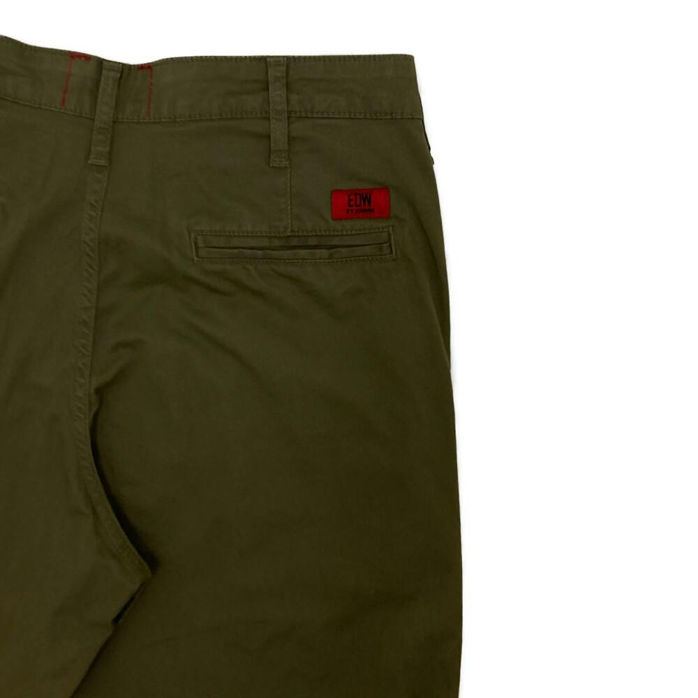 EDW ワークチノパンツ オリーブグリーン S | 作業着・作業服・安全靴