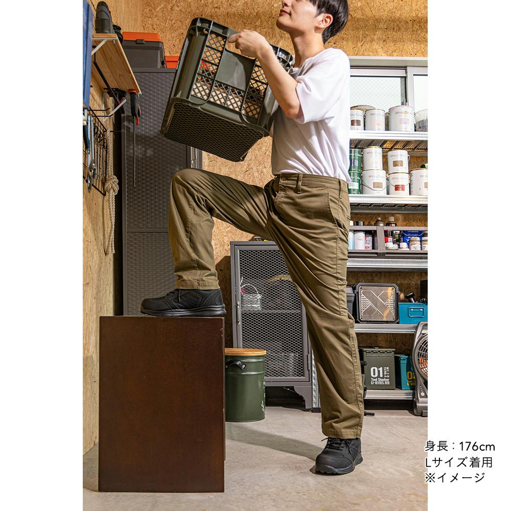 EDW ワークチノパンツ オリーブグリーン M | 作業着・作業服・安全靴