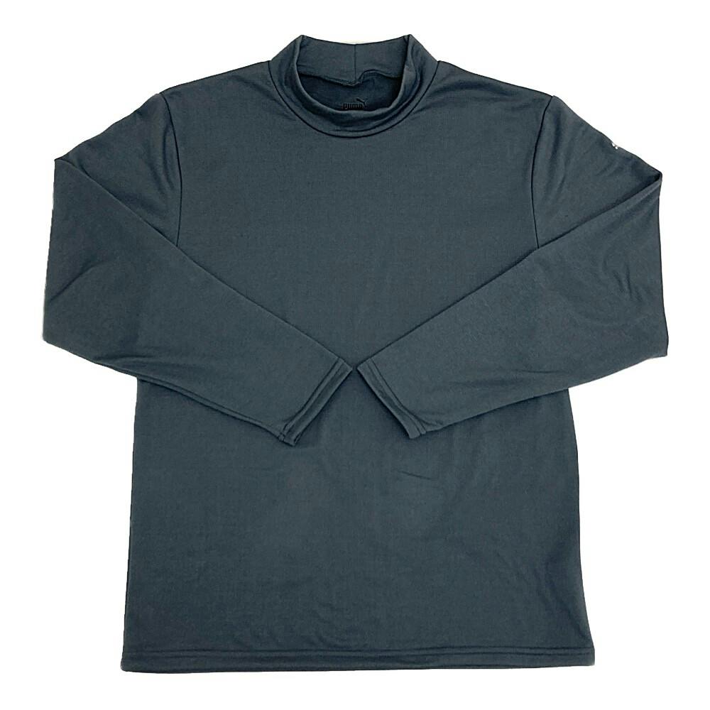 PUMA ブロックフリースハイネック チャコール M