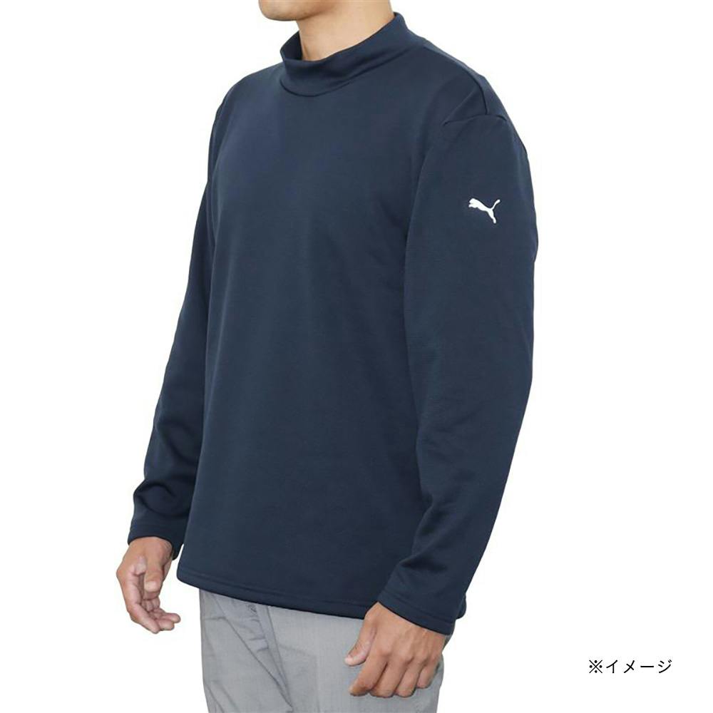 PUMA ブロックフリースハイネック ネイビー L | 作業着・作業服・安全