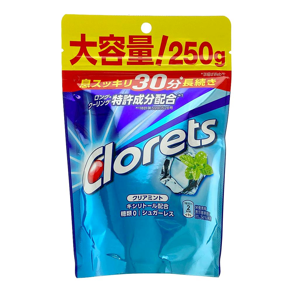 クロレッツXP クリアミント スタンドパウチ お菓子・チョコレート クロレッツXP クリアミント スタンドパウチ お菓子・チョコレート