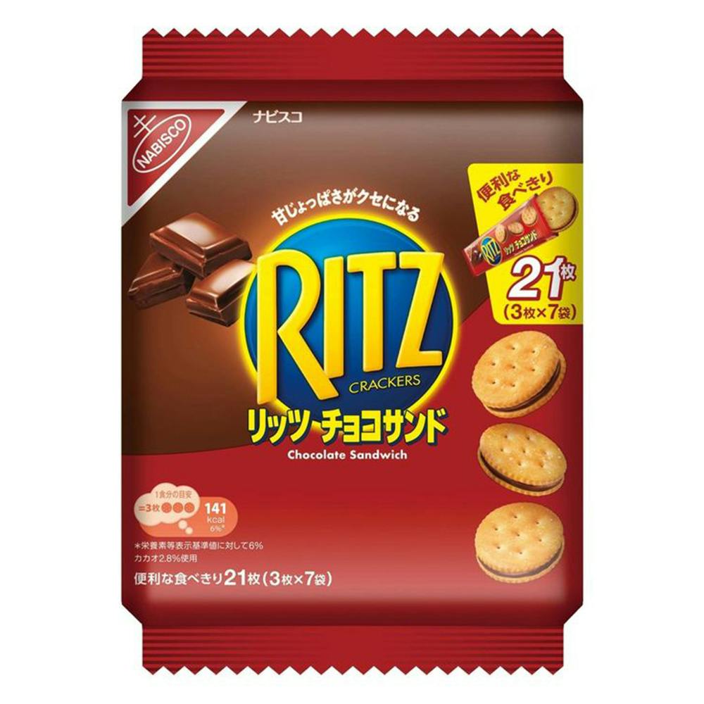 モンデリーズ・ジャパン リッツ ファミリーパック チョコサンド 187g ...