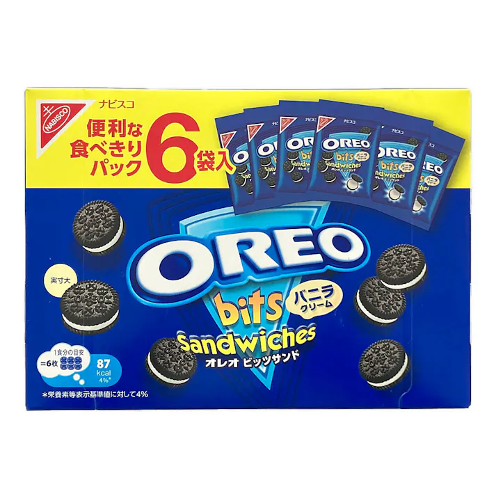 モンデリーズ オレオ ビッツサンド バニラ 6袋入