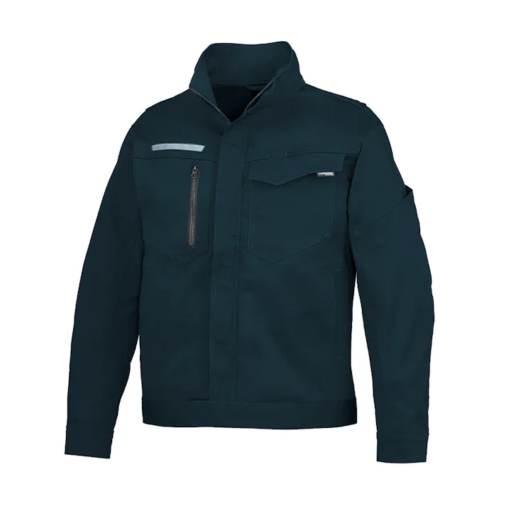 TC制電 ストレッチジャンパー ネイビー M