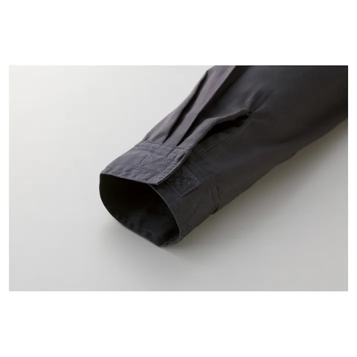 T/Cジャバラつなぎ ダークグレー 3L 49112-2