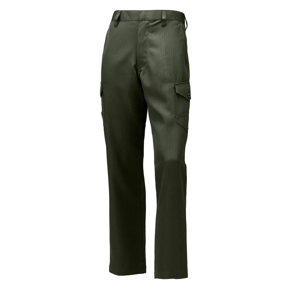 dsn　LOEFF ロエフ　ダークグリーン カーゴパンツ サイズ1 へリンボンカーゴパンツ ダークグリーン 79 | 作業着・作業服・安全靴