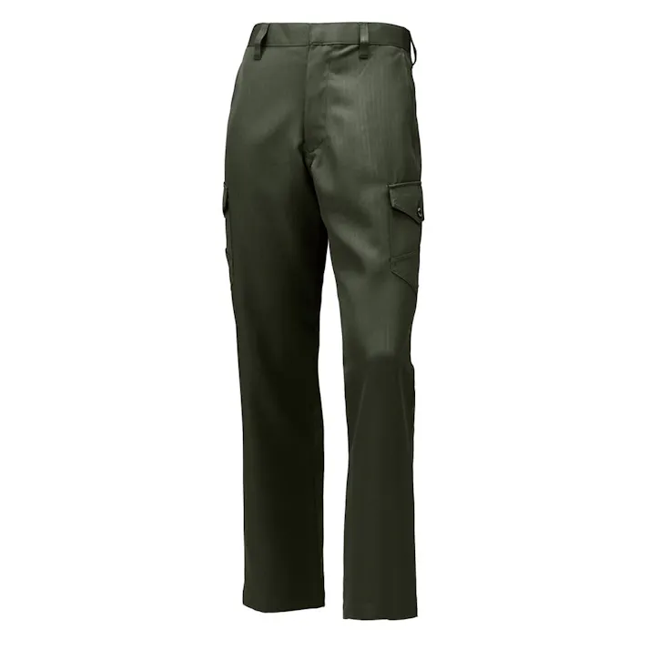 へリンボンカーゴパンツ ダークグリーン 76