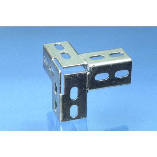 カメダデンキ ユニカナグ UN-4-ZN (三方通しコーナー) UN-4-ZN 配管支持用アングル カメダデンキ ユニカナグ UN-4-ZN (三方通しコーナー) UN-4-ZN 配管支持用アングル