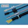 【CAINZ-DASH】カメダデンキ 配線止め具 ハイステッカー (100個入) 黒 E-30B-100P【別送品】