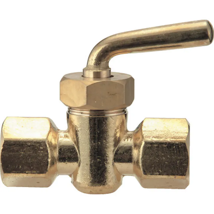 【CAINZ-DASH】右下精器製造 メートルコックBS1/4 MC-21【別送品】