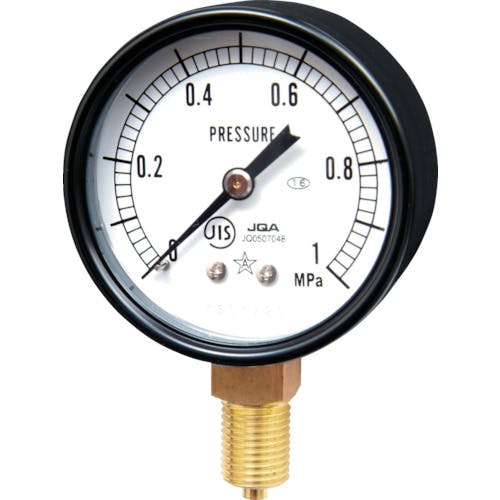 右下精器製造 一般圧力計(A枠立型・φ60) 圧力レンジ0.0~1.00MPa G211-111-V-1MP 一般圧力計 右下精器製造 一般圧力計(A枠立型・φ60) 圧力レンジ0.0~1.00MPa G211-111-V-1MP 一般圧力計