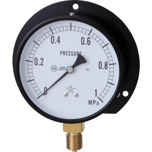 右下精器製造 一般圧力計(B枠立型・φ100) 圧力レンジ0.0~1.60MPa G421-211-V-1.6MP 一般圧力計 右下精器製造 一般圧力計(B枠立型・φ100) 圧力レンジ0.0~1.60MPa G421-211-V-1.6MP 一般圧力計