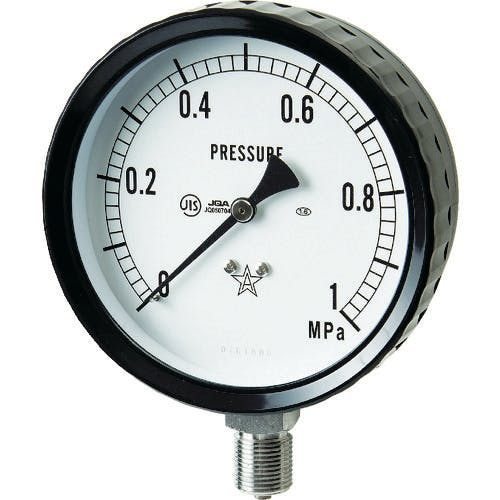 右下精器製造 ステンレス圧力計(A枠立型・φ60) 圧力レンジ0~0.10MPa G211-161-0.1MP ステンレス圧力計 右下精器製造 ステンレス圧力計(A枠立型・φ60) 圧力レンジ0~0.10MPa G211-161-0.1MP ステンレス圧力計