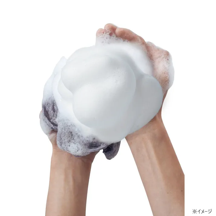 てよりもやさしいボディタオル シルバーグレー