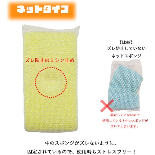 CAINZ-DASH】キクロン キクロンプロ前洗いスポンジ （5個入） N-100