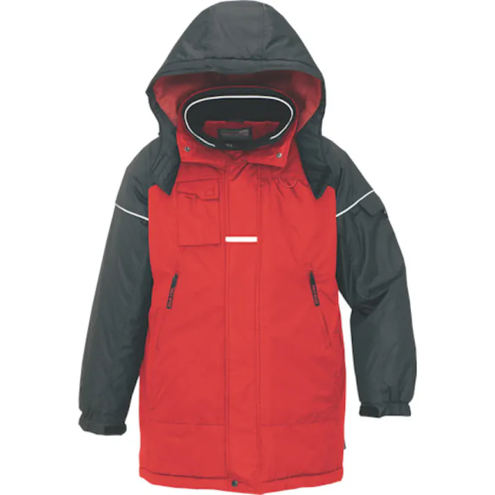 【CAINZ-DASH】アイトス 防寒コート レッドL AZ-6060-009-L【別送品】