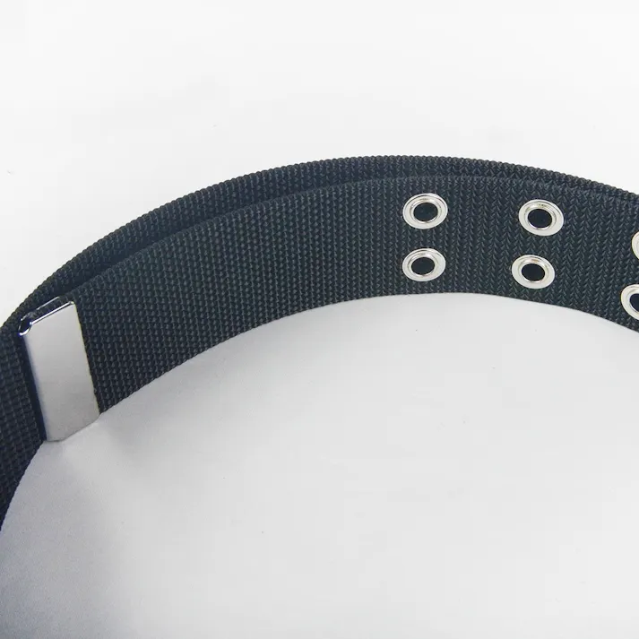 ナイロンベルト ロング ブラック